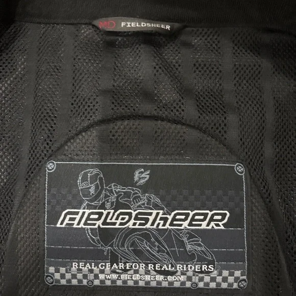 Men’s MD padded FIELDSHEER Phoslite Motorcycle Jacket - Picture 2 of 8